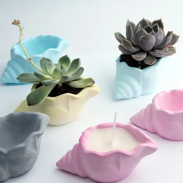 Conch Shell Candle 4 By Secret Ember Conch Shell Candle (Quantity: 1)