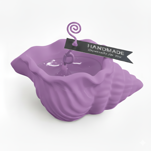 Conch Shell Candle 6 By Secret Ember Conch Shell Candle (Quantity: 1)