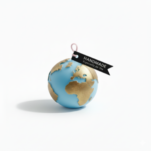 Earth Candle 13 By Secret Ember Earth Shape Candle (Quantity: 1)