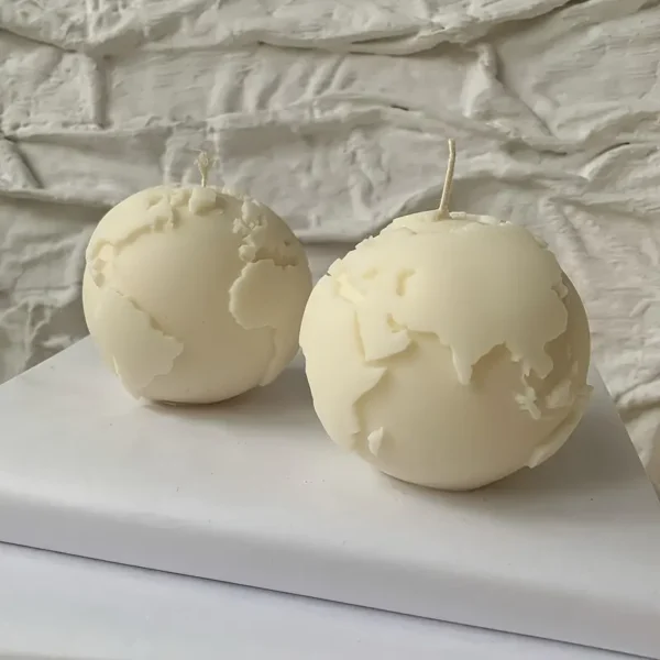 Earth Candle 2 By Secret Ember Earth Shape Candle (Quantity: 1)