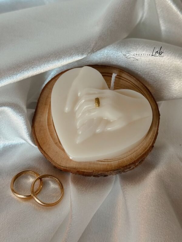 Hand-in-Hand Candle 2 By Secret Ember Hand in Hand Candle (Pack of 2)