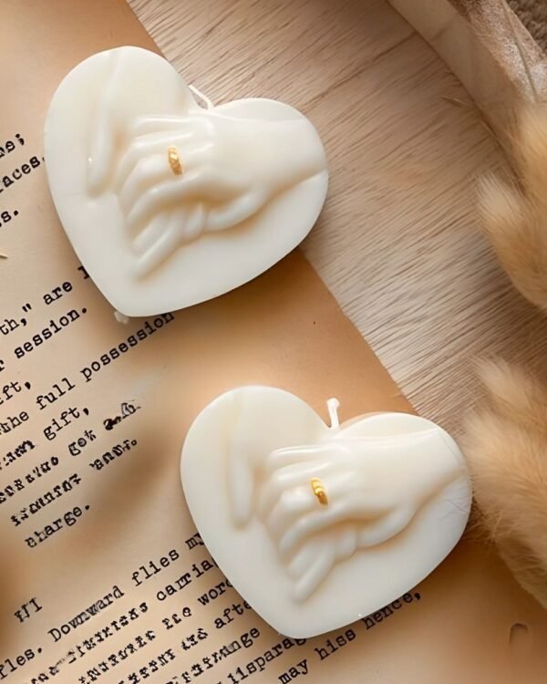 Hand-in-Hand Candle 3 By Secret Ember Hand in Hand Candle (Pack of 2)