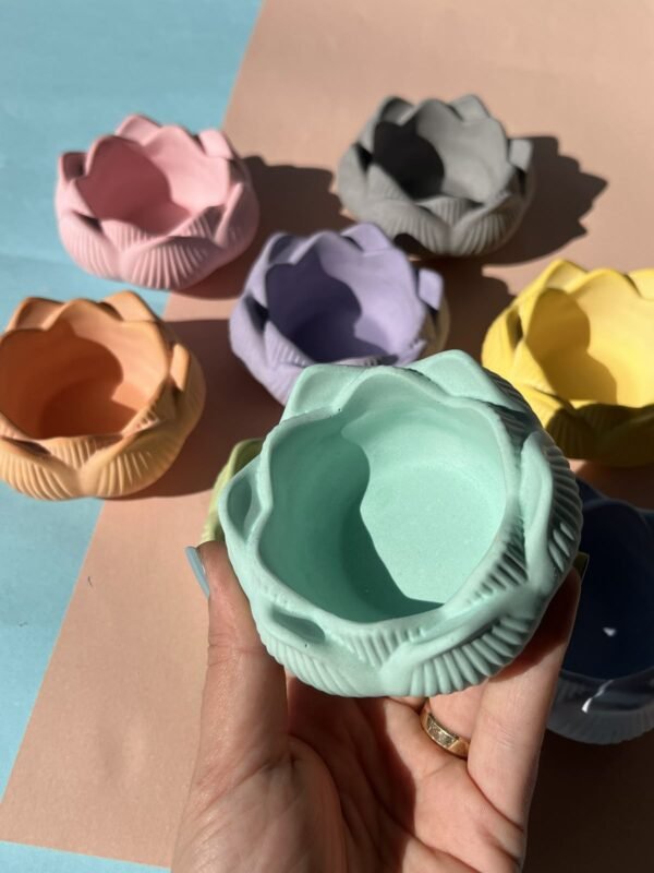 Lotus Flower Candle 10 By Secret Ember Lotus Flower Candle (Quantity: 1)