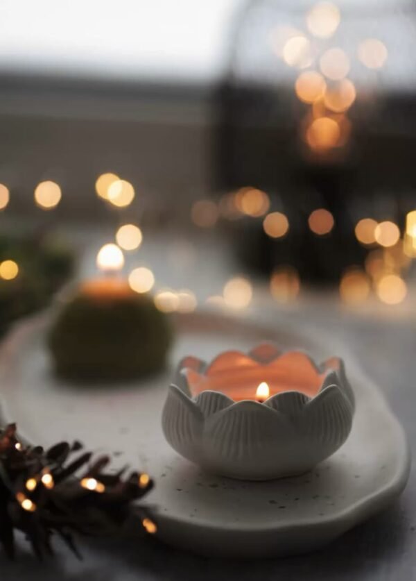 Lotus Flower Candle 5 By Secret Ember Lotus Flower Candle (Quantity: 1)