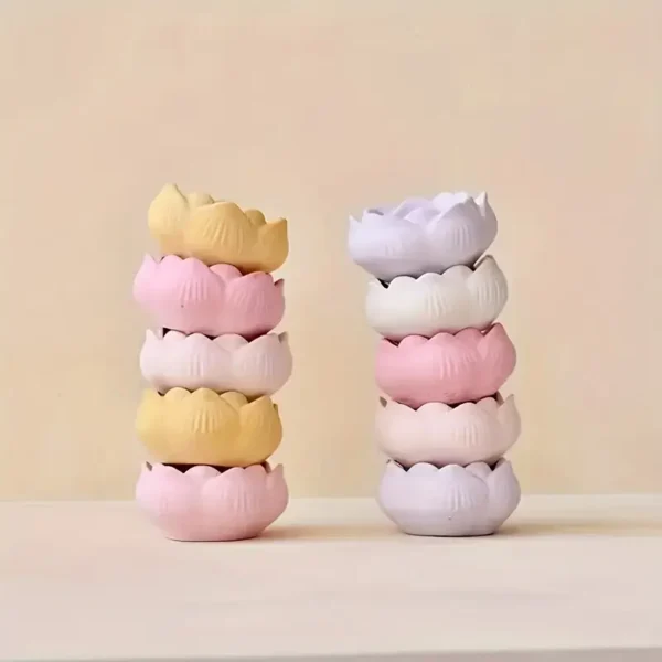 Lotus Flower Candle 7 By Secret Ember Lotus Flower Candle (Quantity: 1)