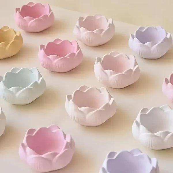 Lotus Flower Candle 9 By Secret Ember Lotus Flower Candle (Quantity: 1)