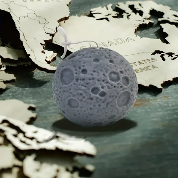 Moon Candle 1 By Secret Ember Moon Shape Candle (Quantity: 1)