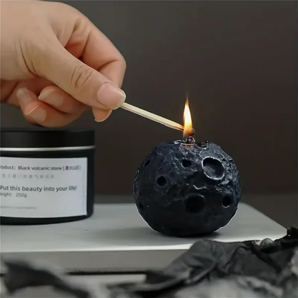 Moon Candle 3 By Secret Ember Moon Shape Candle (Quantity: 1)
