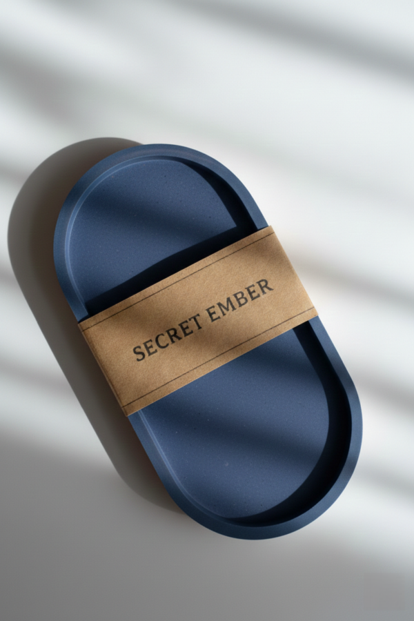 Ovales Tray 8 By Secret Ember Ovales Gypsunite Tray ( Pack of 2)