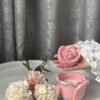 Rose Shape Candle Jar (Quantity: 1)