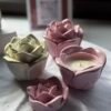 Rose Shape Candle Jar (Quantity: 1)