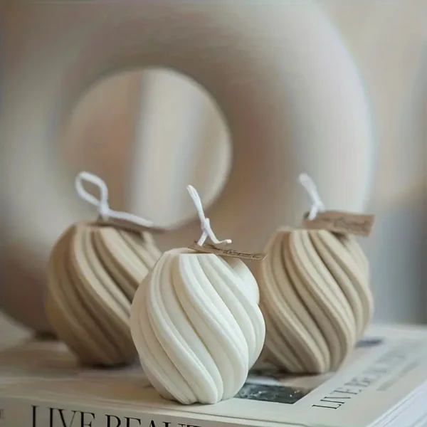 Rotating Pillar Candle (Quantity: 1)