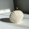 Sea Shell Candle 1 By Secret Ember Sea Shell Candle (Pack of 2)