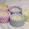 Twine Rope Candle Holder 1 By Secret Ember Twine Rope Candle Jar (Pack of 3)