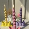 bow shaped candle holder 3 by secret ember Bow Shaped Candle Holder (Pack of 6)