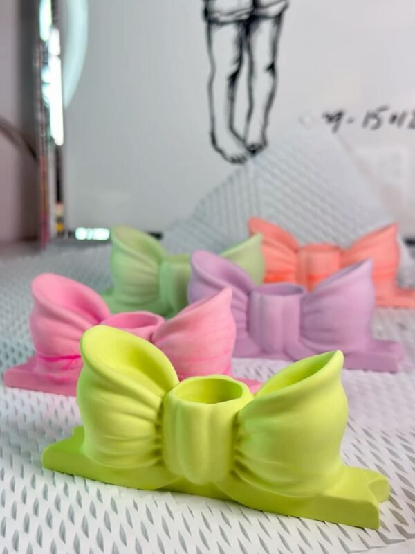 bow tie candle holder 6 by Secret Ember Bow Shaped Candle Holder (Pack of 6)