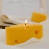 Cheese Shaped Candle (Quantity: 1)