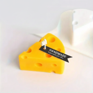 Cheese Shaped Candle (Quantity: 1)