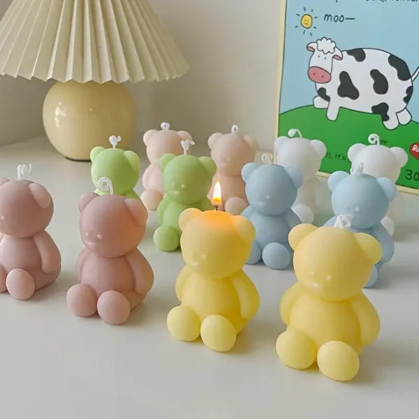 sitting bear candle 0 by secret ember Big Bear Candle (Quantity: 1)